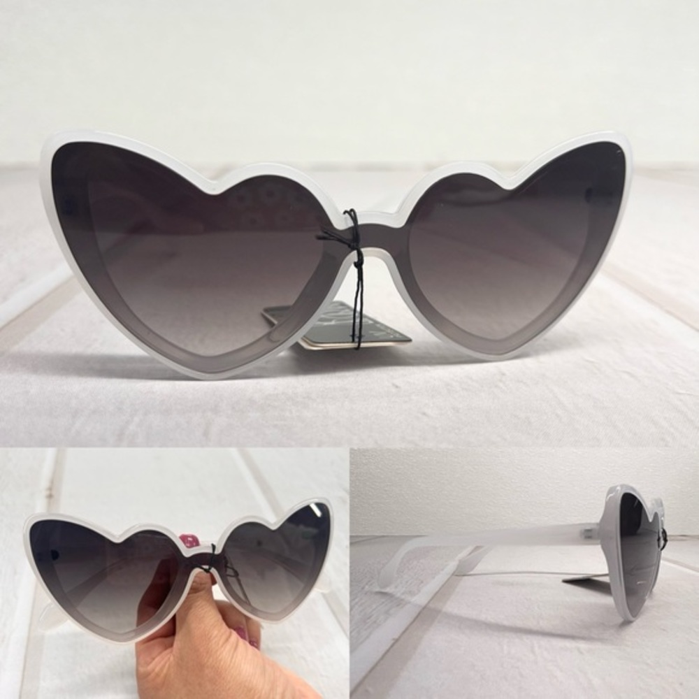 Retro‎ Heart Shaped Sunglasses for Women Vintage Heart Sunglasses for Party
